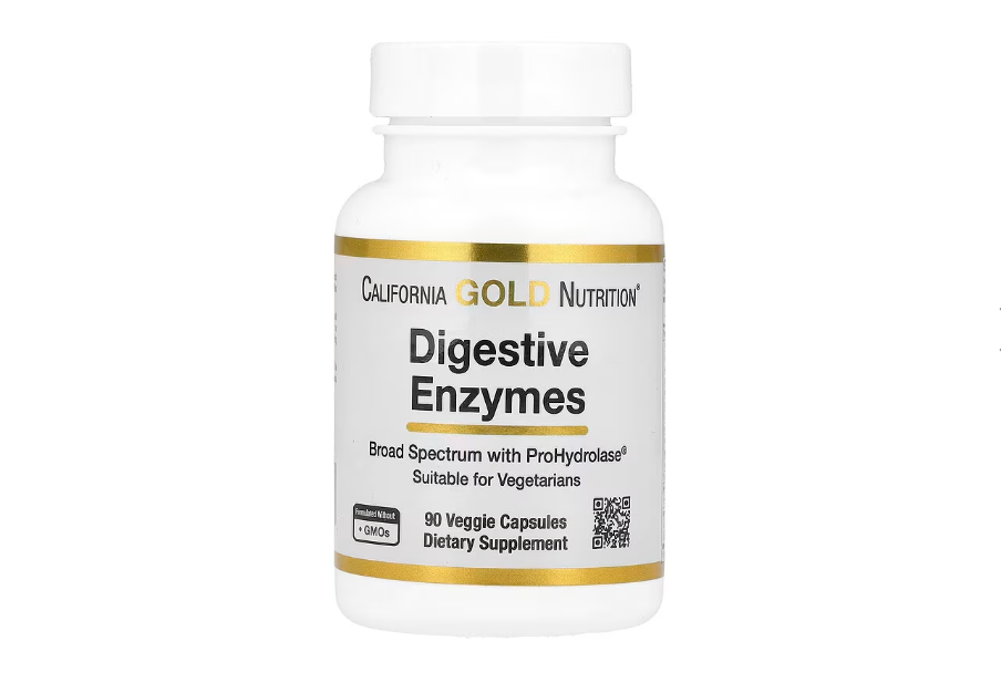 California Gold Nutrition, Digestive Enzymes, 90 Veggie Capsules