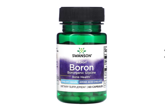 Swanson, Albion, Boron, 6 mg, 60 Capsules