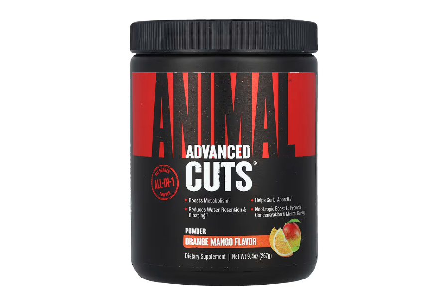 Animal, Advanced Cuts® Powder, Orange Mango, 9.4 oz (267 g)