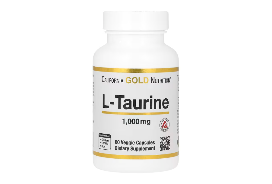 California Gold Nutrition, L-Taurine, 1,000 mg, 60 Veggie Capsules