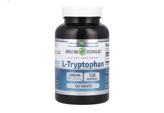 Amazing Nutrition, L-Tryptophan, 1,000 mg, 120 Tablets